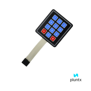4x3 Matrix Membrane Type Keypad -12 Keys
