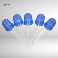 8mm DIP LED Blue – 10 Pcs