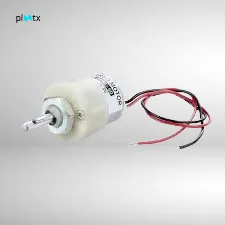 200 RPM 12V Low Noise Dc Motor With Plastic Gears - Image 2