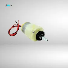 500 RPM DC Motor With Plastic Gear