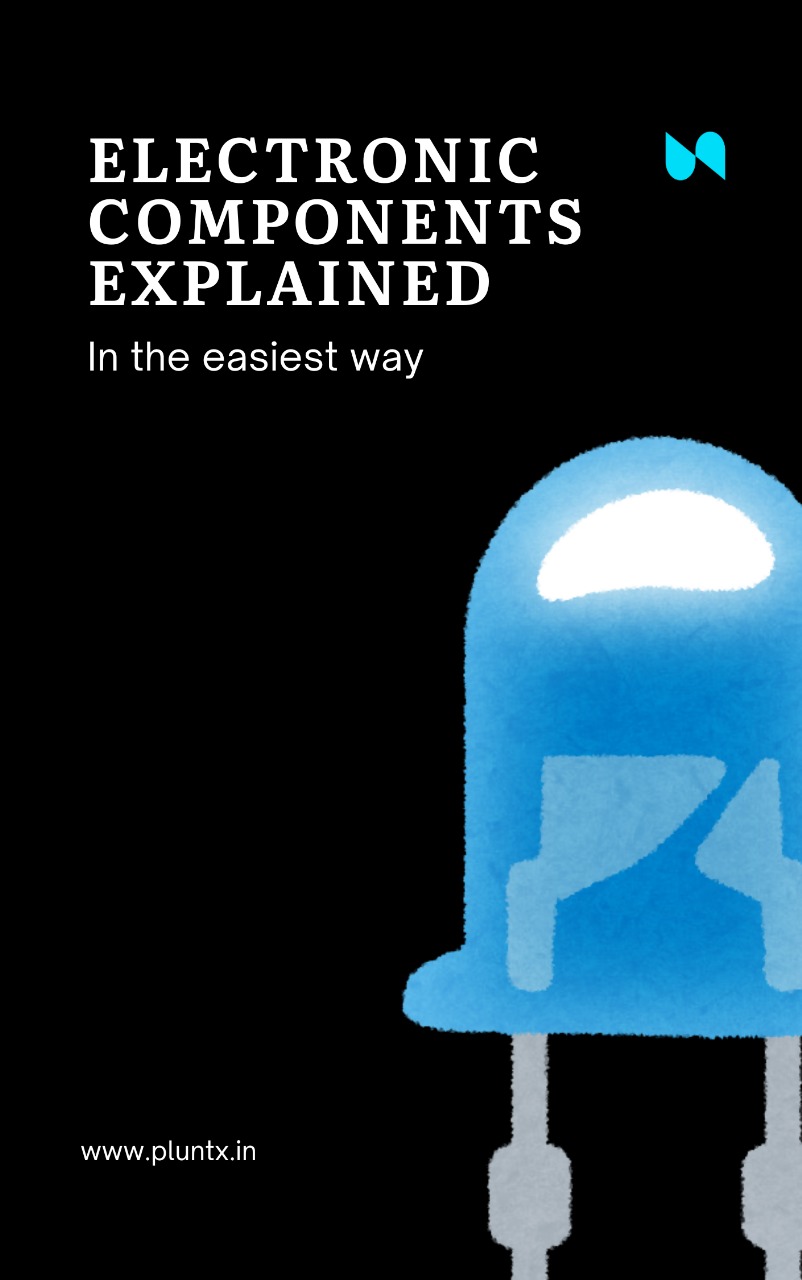 Electronic components explained in the easiest way by Pluntx (e-book)
